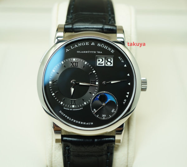 A. Lange & Sohne LANGE 1 MOONPHASE 18K WG 192.029 2020 WARRANTY FULL SET