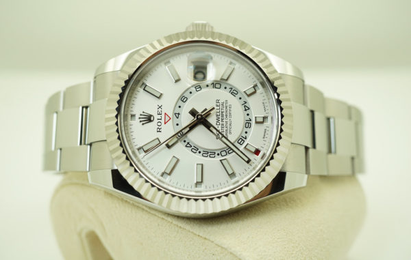 Rolex 326934 SKY-DWELLER STAINLESS STEEL WHITE DIAL 2019 COMPLETE SET - Image 10