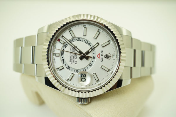 Rolex 326934 SKY-DWELLER STAINLESS STEEL WHITE DIAL 2019 COMPLETE SET - Image 9