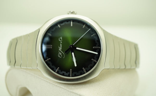 H. Moser & Cie STREAMLINER CENTRE SECONDS MATRIX GREEN FUMÉ DIAL 40MM 2021 FULL SET - Image 10