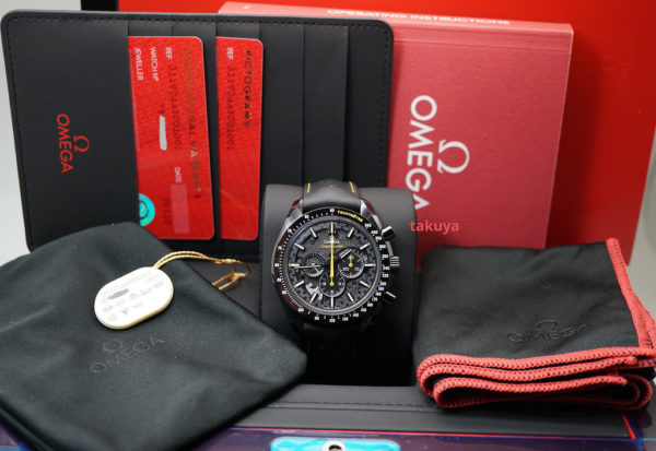 Omega SPEEDMASTER MOONWATCH APOLLO 8 DARK SIDE OF THE MOON 2021 FULL SET - Image 2