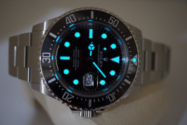 Rolex 126600 SEA-DWELLER 43MM CYCLOPS RED TEXT 2018 WARRANTY FULL SET - Image 11