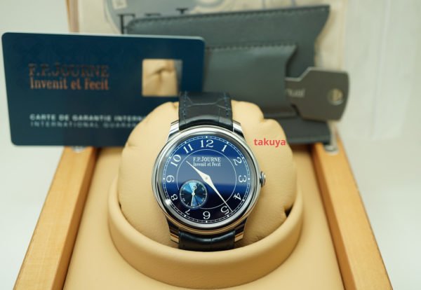 NEW FP Journe CHRONOMETRE BLEU TANTALUM CASE 39MM COMPLETE SET - Image 2