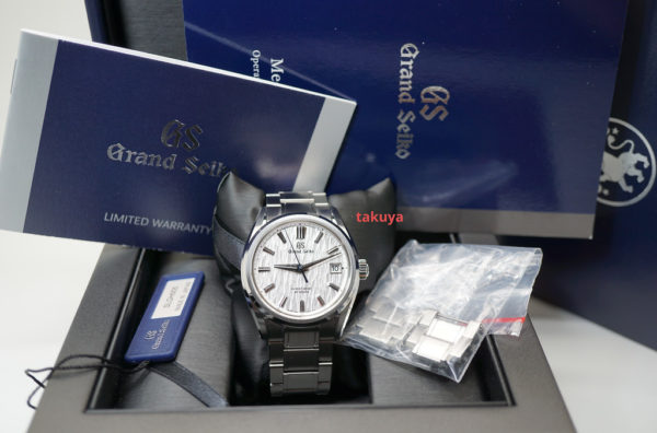GRAND SEIKO SLGH005 WHITE BIRCH HI-BEAT 9SA5 80 Hours 2021 FULL SET - Image 2