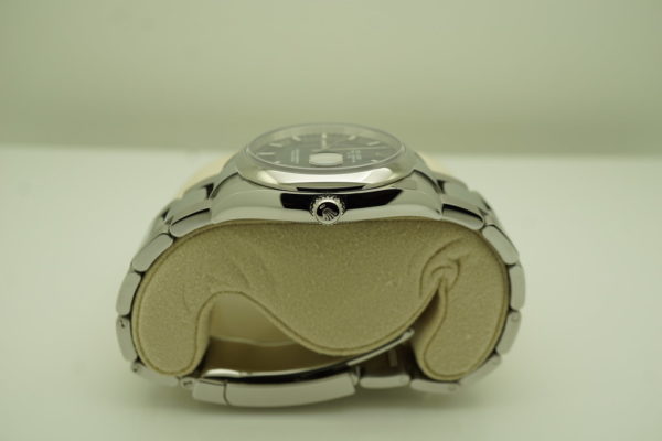 NEW Rolex 115200 OYSTER PERPETUAL DATE 34 BLUE STICK DIAL 2020 WARRANTY FULL SET - Image 3