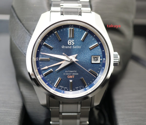 GRAND SEIKO SBGJ235 BOUTIQUE LIMITED EDITION GMT Hi-Beat BLUE DIAL 2021 WARRANTY