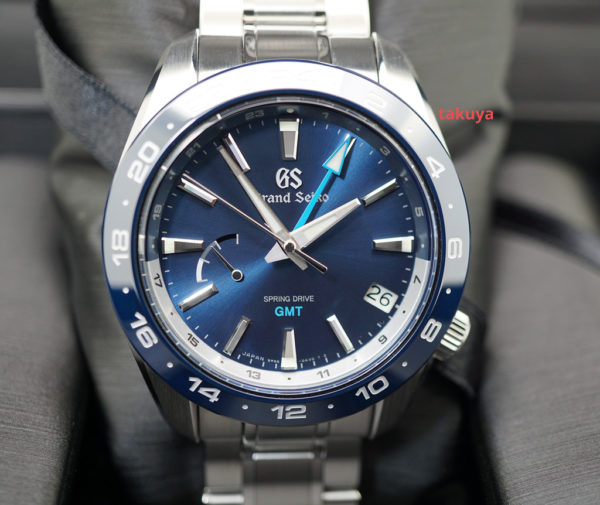Grand Seiko SPORT COLLECTION SPRING DRIVE GMT SBGE255 BLUE 2020 FULL SET