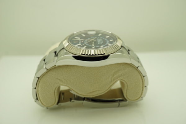 Rolex 326934 SKY-DWELLER BLUE DIAL OYSTER BRACELET 2019 WARRANTY FULL SET - Image 4