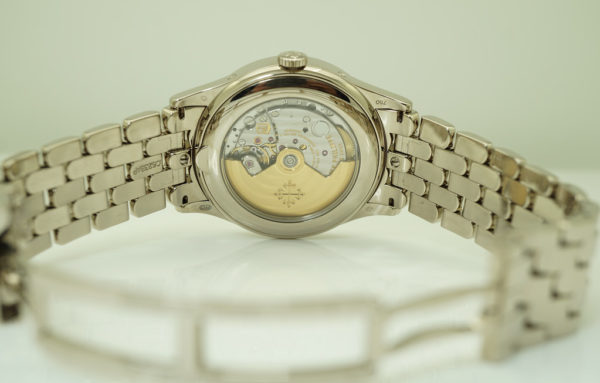 Patek PHILIPPE 5396/1G ANNUAL CALENDAR WHITE GOLD BLUE DIAL BOXES PAPERS - Image 9