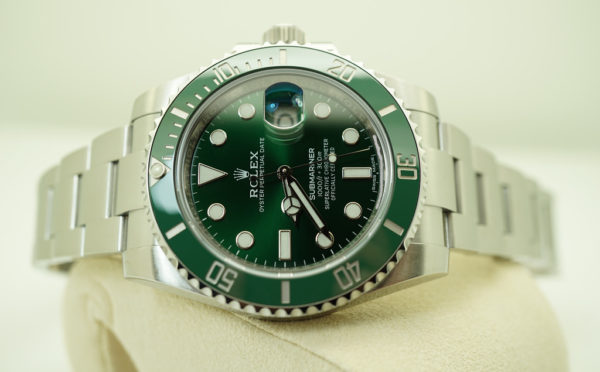 Rolex 116610LV SUBMARINER HULK GREEN DIAL BEZEL 2018 WARRANTY FULL SET - Image 10