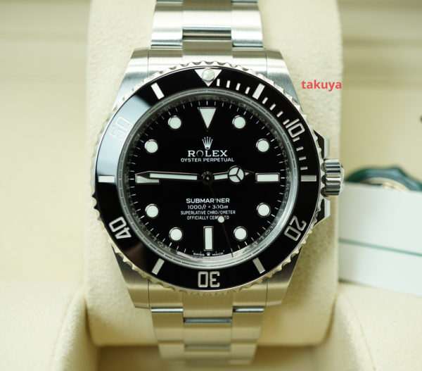 NEW Rolex 124060 SUBMARINER NO DATE 41MM 2021 WARRANTY COMPLETE SET