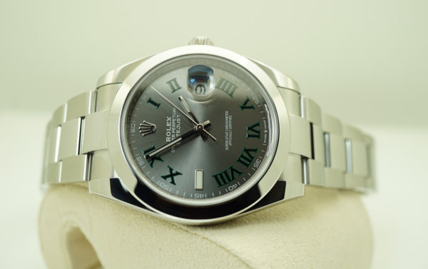 Rolex 126300 DATEJUST 41 WIMBLEDON DIAL OYSTER BAND 2021 WARRANTY FULL SET - Image 10
