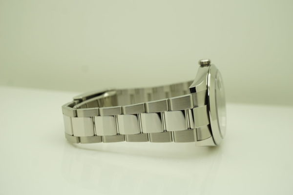 Rolex 126300 DATEJUST 41 WIMBLEDON DIAL OYSTER BAND 2021 WARRANTY FULL SET - Image 6