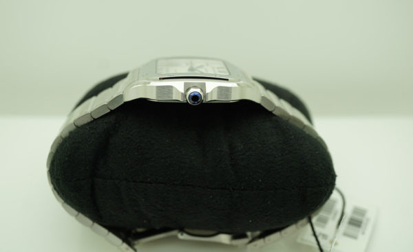 BRAND NEW Cartier SANTOS DE CARTIER MEDIUM MODEL AUTOMATIC STEEL 2021 FULL SET - Image 3