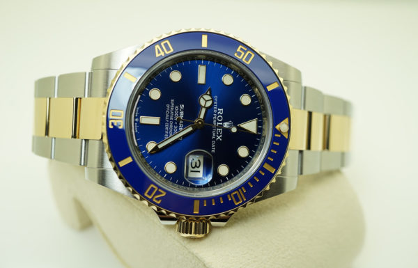 Rolex 126613LB SUBMARINER 18K YG STEEL BLUE DIAL 41MM 2020 WARRANTY NEW MODEL - Image 9
