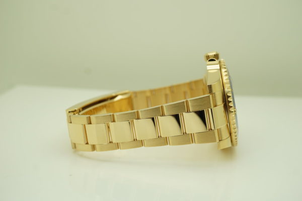 Rolex 116618LB SUBMARINER YELLOW GOLD SUNBURST BLUE DIAL 2020 WARRANTY FULL SET - Image 6