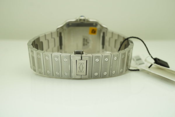 BRAND NEW Cartier SANTOS DE CARTIER MEDIUM MODEL AUTOMATIC STEEL 2021 FULL SET - Image 5