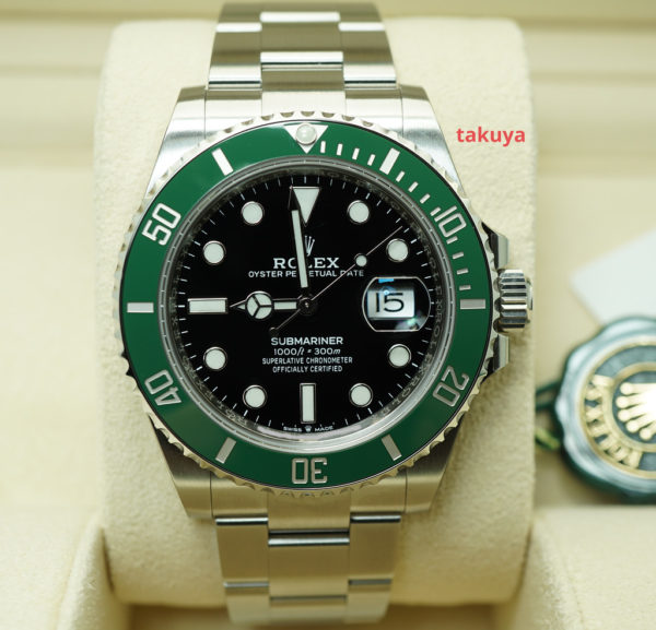 BRAND NEW Rolex 126610LV SUBMARINER GREEN BLACK DIAL STARBUCKS 41MM 2021 FULL SET