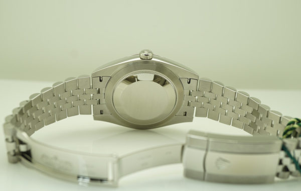 BRAND NEW Rolex 126334 DATEJUST 41 FLUTED BEZEL BLACK DIAMOND DIAL 2021 FULL SET - Image 8