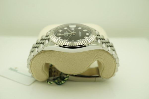 BRAND NEW Rolex 126334 DATEJUST 41 FLUTED BEZEL BLACK DIAMOND DIAL 2021 FULL SET - Image 4