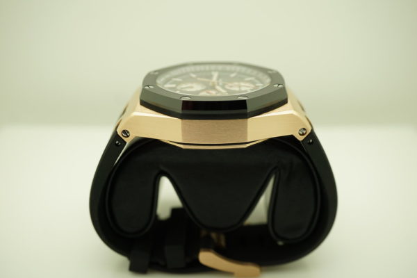 Audemars PIGUET ROYAL OAK OFFSHORE 26401RO 18K ROSE GOLD CERAMIC FULL SET - Image 4