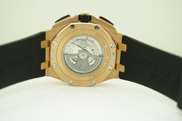 Audemars PIGUET ROYAL OAK OFFSHORE 26401RO 18K ROSE GOLD CERAMIC FULL SET - Image 8
