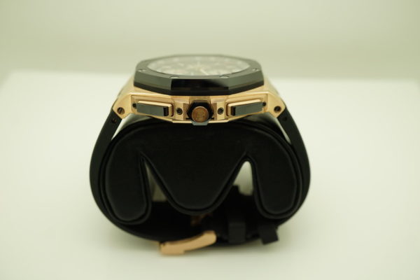 Audemars PIGUET ROYAL OAK OFFSHORE 26401RO 18K ROSE GOLD CERAMIC FULL SET - Image 3
