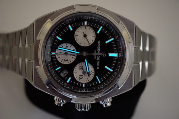 Vacheron CONSTANTIN OVERSEAS CHRONOGRAPH 5500V BLACK DIAL 2020 WARRANTY FULL SET - Image 12