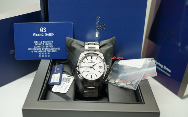 Grand Seiko SPRING DRIVE SNOWFLAKE DIAL TITANIUM SBGA211 2021 COMPLETE SET - Image 2