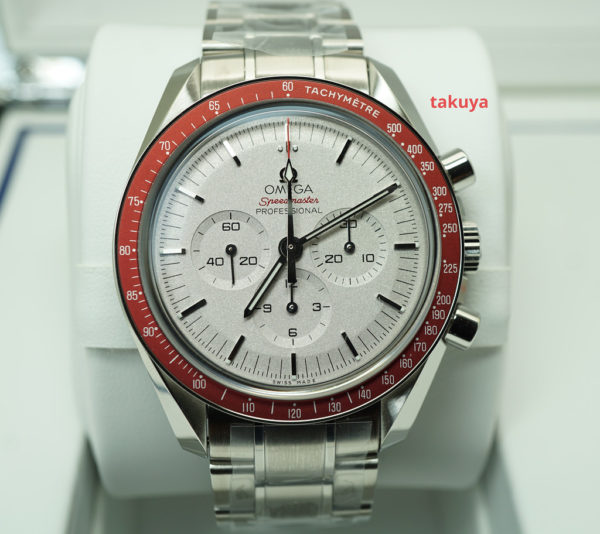 BRAND NEW Omega SPEEDMASTER TOKYO RISING SUN RED BEZEL LIMITED EDITION 2021 FULL SET