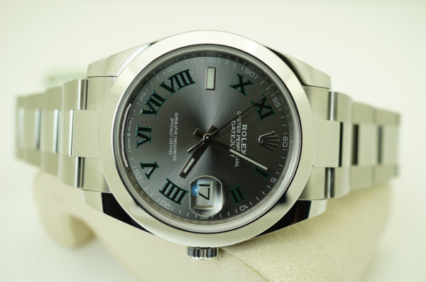 BRAND NEW Rolex 126300 DATEJUST 41 WIMBLEDON DIAL OYSTER BAND 2021 COMPLETE SET - Image 9