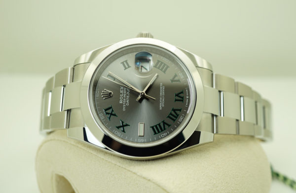 BRAND NEW Rolex 126300 DATEJUST 41 WIMBLEDON DIAL OYSTER BAND 2021 COMPLETE SET - Image 10