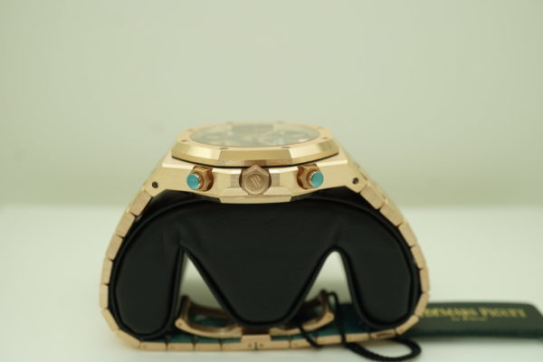 BRAND NEW Audemars PIGUET ROYAL OAK CHRONOGRAPH 26239OR BROWN DIAL NEW MODEL 2021 - Image 3
