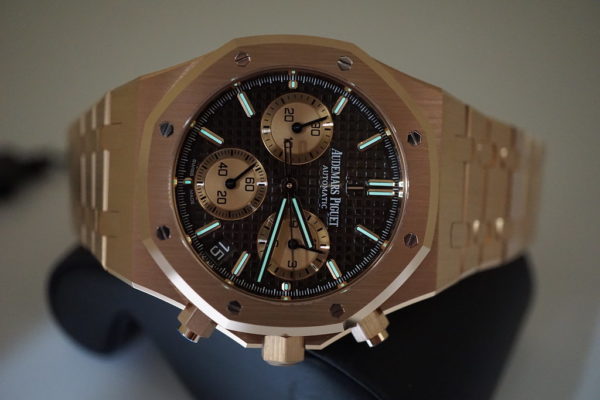 BRAND NEW Audemars PIGUET ROYAL OAK CHRONOGRAPH 26239OR BROWN DIAL NEW MODEL 2021 - Image 12