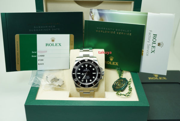Rolex 114060 SUBMARINER CERAMIC NO DATE 40MM FULL SET - Image 2