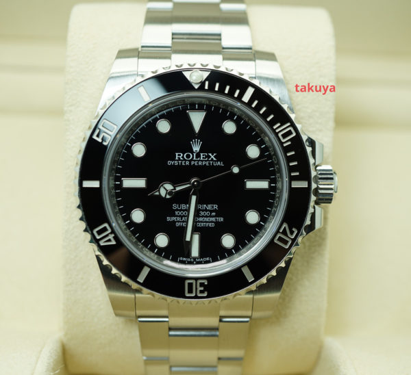 Rolex 114060 SUBMARINER CERAMIC NO DATE 40MM FULL SET