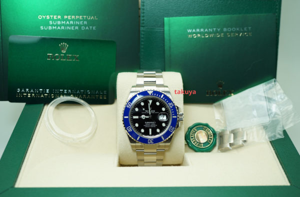 NEW Rolex 126619LB SUBMARINER 41 WHITE GOLD BLUE BEZEL 2021 COMPLETE SET - Image 2