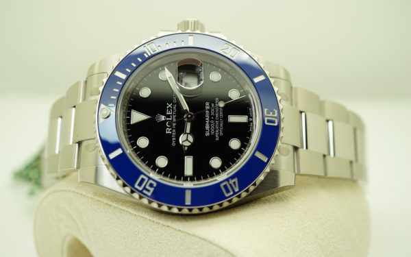NEW Rolex 126619LB SUBMARINER 41 WHITE GOLD BLUE BEZEL 2021 COMPLETE SET - Image 10