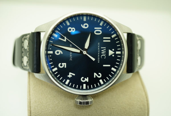 Iwc BIG PILOT 43MM BLUE DIAL IW329303 2021 NEW MODEL COMPLETE SET - Image 8