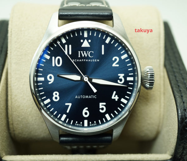 Iwc BIG PILOT 43MM BLUE DIAL IW329303 2021 NEW MODEL COMPLETE SET