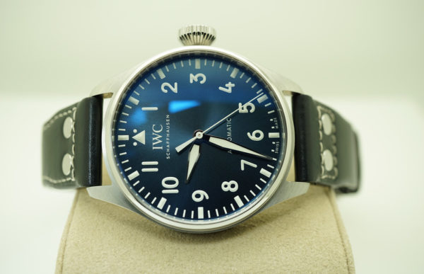 Iwc BIG PILOT 43MM BLUE DIAL IW329303 2021 NEW MODEL COMPLETE SET - Image 9