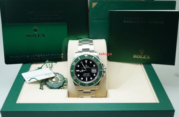Rolex 126610LV SUBMARINER GREEN BLACK DIAL STARBUCKS 41MM 2021 WARRANTY FULL SET - Image 2