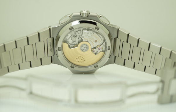 Patek PHILIPPE 5990/1A NAUTILUS CHRONOGRAPH TRAVEL TIME 2018 COMPLETE SET - Image 8