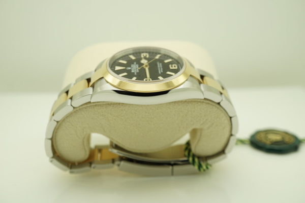 BRAND NEW Rolex 124273 EXPLORER 1 18K YELLOW GOLD STAINLESS STEEL 36MM 2021 FULL SET - Image 4