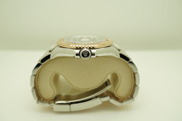 Rolex 126621 YACHTMASTER 18K ROSE GOLD STEEL BLACK DIAL 40MM 2021 FULL SET - Image 3