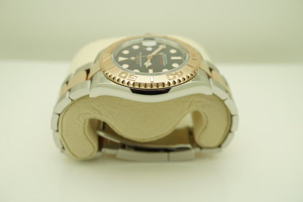 Rolex 126621 YACHTMASTER 18K ROSE GOLD STEEL BLACK DIAL 40MM 2021 FULL SET - Image 4