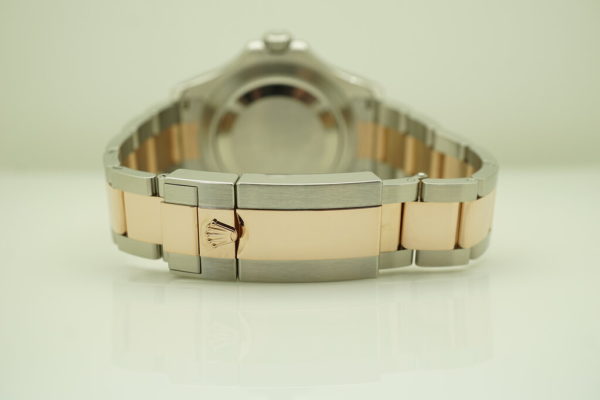 Rolex 126621 YACHTMASTER 18K ROSE GOLD STEEL BLACK DIAL 40MM 2021 FULL SET - Image 7