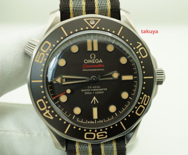 MINT Omega SEAMASTER DIVER 300M 007 JAMES BOND EDITION TITANIUM 2021 FULL SET