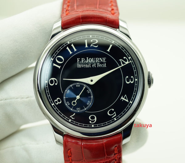 F.P. Journe CHRONOMETRE BLEU TANTALUM CASE 39MM 2019 EXTRA STRAP FULL SET