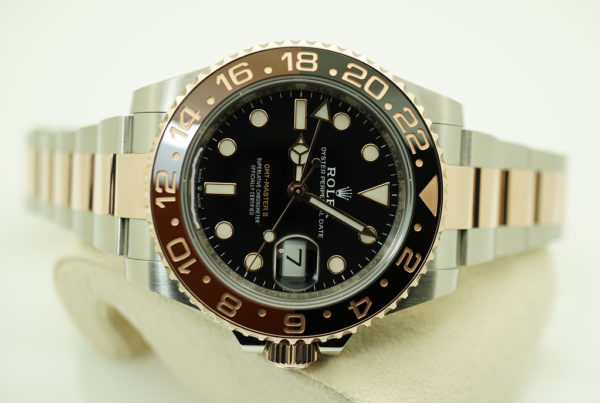 Rolex 126711CHNR GMT MASTER II ROSE GOLD STEEL ROOTBEER 2020 WARRANTY FULL SET - Image 9